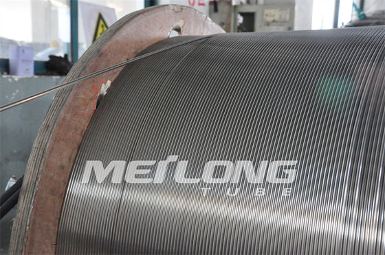 Линия Inconel 625 капилляра трубопровода давления высокого при ударе SS316L спиральная