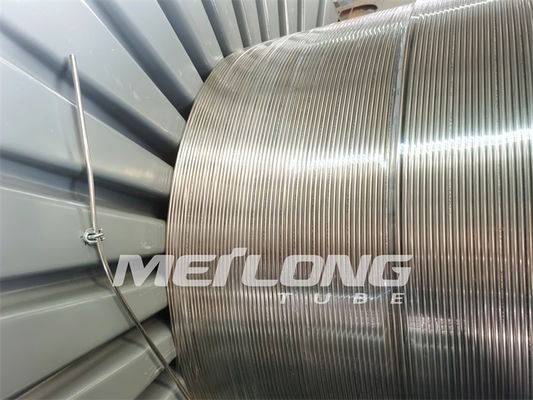 3 / 8&quot; OD x 0,049&quot; нержавеющая сталь дуплекса 2205 трубопровода капилляра ВЕСА спиральная для газовых скважин